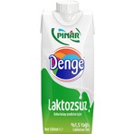 Pınar Denge Laktozsuz Süt 500 ml x 12 Adet