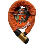 Mubx Motorsiklet Kiliti Güçlendirilmiş Kesilmez Çelik Halat Motor Kilidi 22MM 1,2metre Motor Zinciri