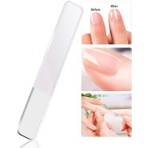 BİYUTREND Cam Tırnak Parlatıcı ve Törpü, Şeffaf Cam, Uzun Ömürlü, Ergonomik Tasarım
