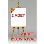 Tuvval 25X35 Tuval 2 Adet Öğrenci Kullanımı İçin Uygun Sanatsal Malzeme