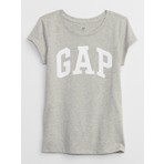 Gap Kız Çocuk Gri Gap Logo T-Shirt