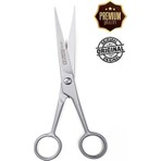 Ice Profesyonel Berber Saç Kesim Makası 7 Inch 17.5 cm Kuaför Kaş Bıyık Sakal Kesme Makas