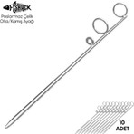 Fishack Olta Kamış Ayağı - Paslanmaz Çelik - Fishack - Galvaniz Kaplamalı - 10'lu