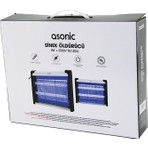 Asonic AS-A28 Siyah 4W+ 2000V Iki Ledli Sinek Öldürücü