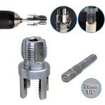 Titi 6423 PVC PPRC Boru İç ve Dış Diş Açma Aparatı 1/2" (20 Mm)