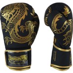Dragondo 30131-P Gold Fury Muay Thai Kick Boks Eldiveni PU Malzeme ile Ergonomik Tasarım