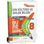Günay Yayınları Günay Yayıncılık  8. Sınıf LGS Din Kültürü ve Ahlak Bilgisi Etkinlikli Bumerang Soru Bankası