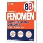 Gama Yayınları Fenomen 8. Sınıf Geometri Tabanlı Matematik B Soru Bankası  Fenom
