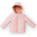 Hellobaby Kız Bebek Mont Fermuarlı Uzun Kol