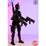 3D Dummy Figür | Hareketli, Pozlanabilir Koleksiyon Modeli | Silahlı Versiyon