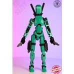 3D Dummy Figür | Hareketli, Pozlanabilir Koleksiyon Modeli | Silahlı Versiyon