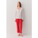 Suwen Love Pijama Takımı