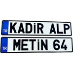 Karavan Plakası ,dekor Plaka, Özel Plaka