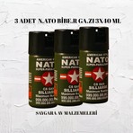 Saygara 3 Adet Nat.o Bib.er Ga.zı 3X50 ml