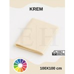 EUROLUXE Krem Rengi İnce Keçe Kumaş Aktivite Keçesi 1 mm 100 x 100 cm Renkli Malzeme Özellikleri