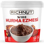 RICHNUT %100 Doğal Hurma Ezmesi 1 kg Katkısız Hurma Püresi ile Sağlıklı Beslenme