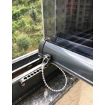 Cam Balkon Stoplama Kanat Tutucu Siyah