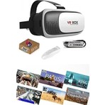 Vrbox Sanal Gerçeklik Gözlüğü Ar-Vr Küpü Eğlence İçerik Paketi 360 Derece Uyumluluk