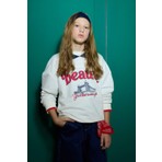 DeFacto Relax Fit Polo Yaka Baskılı Sweatshirt Kız Çocuk F2251A825AU