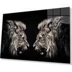 Bay Çağrı Aslan Cam Tablo 4mm Dayanıklı Temperli Cam