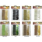 Ryuji Swim Worm 5,5cm Tpr Kokulu Silikon Yem Bloody