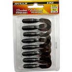 RYUJI Swim Worm 5.5cm 8 Adet Lrf Silikon Yem
