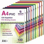 Pvc A-4 Cilt Kapağı 100 Lü Siyah