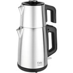 Fakir Chailand Maxi Çay Makinesi 1.4 L Paslanmaz Çelik Gri Renk Modern Tasarım