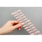 Nail Master 24'lü Küt Takma Tırnak French Bej Renkli Dermatest Onaylı Kalite ile Tırnak Bakımı