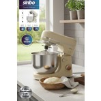 Sinbo SMX-2769 Standlı Mikser 1300 W Güç, 6 Lt Kapasite, Metal Hazne, Sıçrama Önleyici Özellik