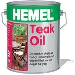 Hemel Teak Oil 2,5 Litre Tik Yağı Kolay Uygulama ile Yüksek Kapatıcılık Sağlar