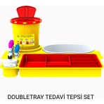 Doubletray Tedavi Tepsi Set
