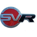 Range Rover Sport Ön Panjur Üstü Svr Logo Amblem LR066553 R Red-2