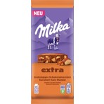 Milka Extra Chunky Caramel Salted Almond Chocolate 190G
