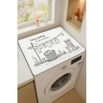 Valerine Life Çamaşır Kurutma Makinesi Matı Örtüsü 60X60CM Kaymaz Sıvı Geçirmez Silinebilir 27251011