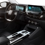 Citroen C4 Max 2025 Uyumlu Dijital Gösterge, Navigasyon ve Orta Konsol Koruyucu 3'lü Set