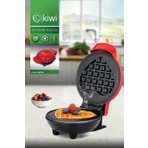 Kiwi KSM-2401W Mini Waffle Makinesi 350W Kalp Yüzey Şekilleri Yapışmaz Plaka Özelliği ile
