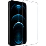 Fibaks Apple iPhone 13/13 Pro/14/16E Ekran Koruyucu Tam Ekran Temperli Sert Cam 9H Kırılmaz Cam Koruma Maxi