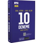 Pegem Akademi Yayıncılık 2026 KPSS Genel Yetenek Genel Kültür 10 Deneme