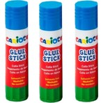 Carioca Yapıştırıcı Stick 20 gr 3 Adet Solventsiz Kullanım İçin İdeal Seçenek