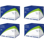 Kuteks Steril Gaz Kompres 7.5cm x 7.5cm 20 Tel 4 Kutu 400 Adet- %100 Pamuk
