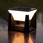 Adal Solar LED Armatürü Set Üstü 60W 3000K-4000K-6500K IP54 Kare Kumandalı Siyah Renkli Dış Mekan Aydınlatma