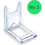 Tek-İş Teşhir Ayakları Sürgülü 14 x 10 x 13 Ayak No: 2 Çerçeve Tabak Teşhir Ayağı Standı Sergi Ayak Şövalye