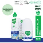 Siveno %100 Doğal Roll On Erkek Deodorant Ter Kokusu Önleyici Bitkisel Leke Bırakmayan Vegan 50 ml