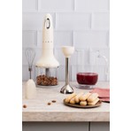 smeg El Tipi Blender 700 W Güçlü Fonksiyonlar ve 1,2 lt Kapasite ile Krem Renkli Set