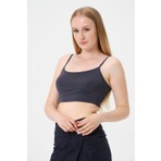 Rich Kadın Kısa Crop Askılı Krop