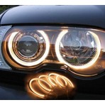 Bmw E46 318 320 325 330 Ccfl Angel Eyes Sarı Encıl Seti Far Halkası ONP21