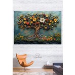 Kaliteli Kumaş , Canlı Renkler Duvar Örtüsü Duvar Halısı Wall Tapestry