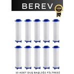 Berev 10 Adet Duş Başlığı Filtresi Kireç Önleyici Filtre