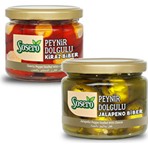 Peynir Dolgulu Jalapeno Biber 290 gr & Peynir Dolgulu Kiraz Biber 290 gr (Ikisi Bir Arada)